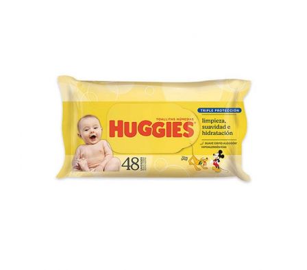 TOALLITA HUMEDA HUGGIES CLASICO Y COTIDIANO 48UN
