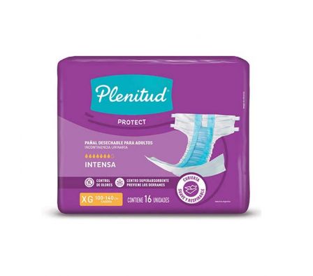 PAÑAL PARA ADULTO PLENITUD PROTECT XG 16 UN