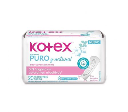 PROTECTOR DIARIO KOTEX ULTRAFLEXIBLE 20UN