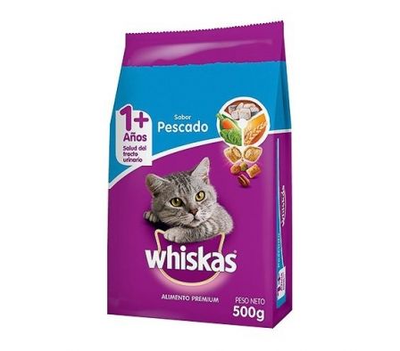 ALIM.P/GATO WHISKAS ATUN Y SARDINAS 500 GRS