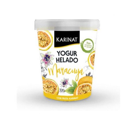 YOGUR HELADO KARINAT SABOR MARACUYA 320GR