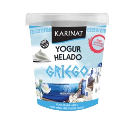 YOGUR HELADO GRIEGO KARINAT X 320 GR