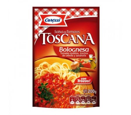 TOSCANA SALSA BOLOGNESA 200GR