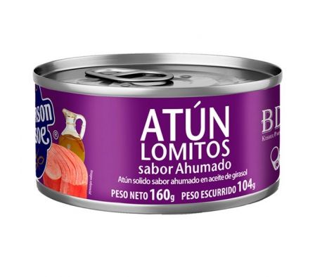 ATUN SOLIDO ROBINSON CRUSOE ACEITE AHUMADO 160g