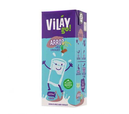 BEBIDA DE ARROZ VILAY CHOCOLATE 200 ML
