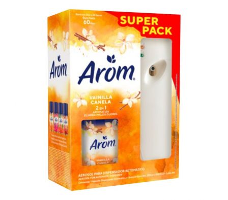 AROMATIZANTE AROM VAINILLA/CANELA CON DISPENSADOR