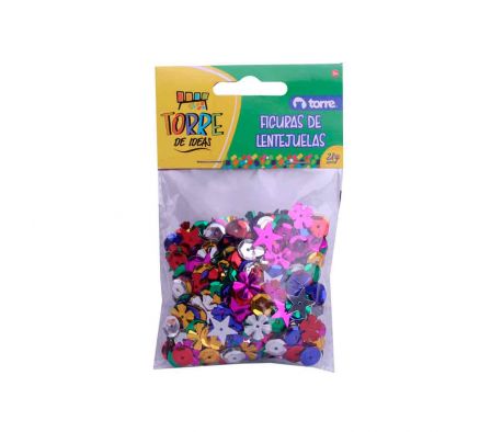 FIGURAS DE LENTEJUELAS DE GOAM EVA TORRE X PAQ