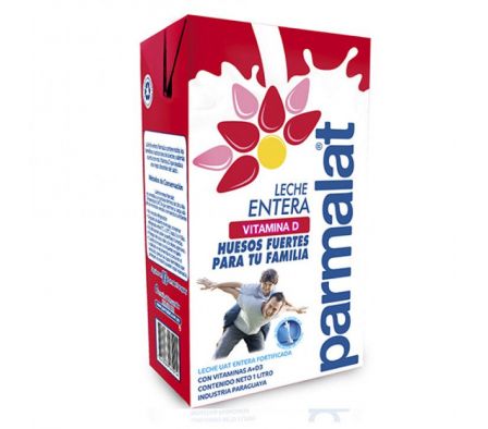  LECHE ENTERA PARMALAT LV CON VIT.D 1 LT