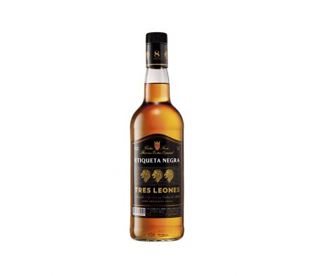 CAÑA TRES LEONES ETIQUETA NEGRA 750 ML
