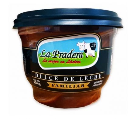LA PRADERA DULCE DE LECHE 250 GR. TIPO FAMIL. 
