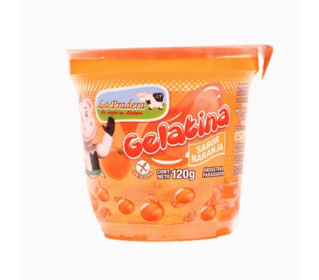 LA PRADERA GELATINA NARANJA POTE 120 GR.