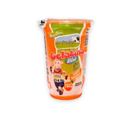 GELATINA LA PRADERA DIE NARANJA 180GR