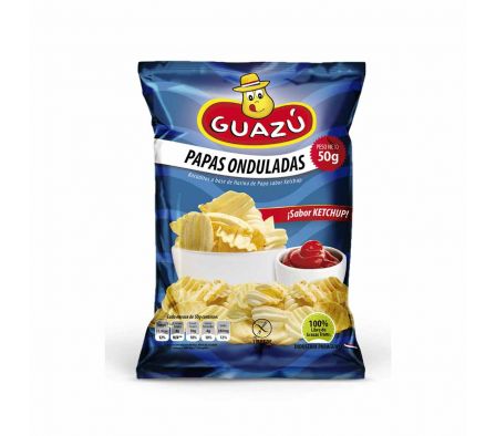 PAPA FRITA GUAZU ONDULADA 50 GR