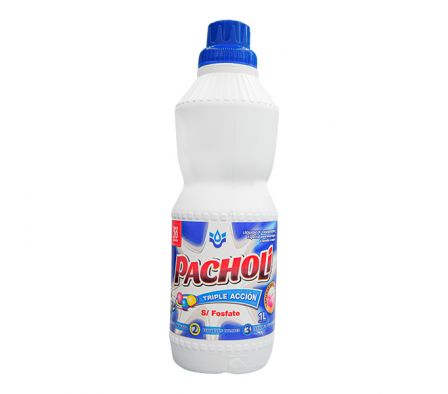 PACHOLI JABON LIQUIDO TRIPLE ACC 1 LT 