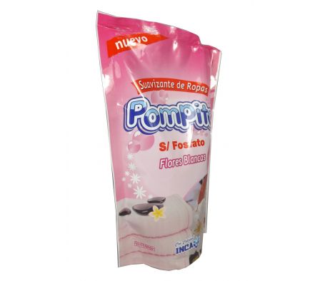 POMPITA SUAVIZANTE FLORES BLANCAS 900 cc