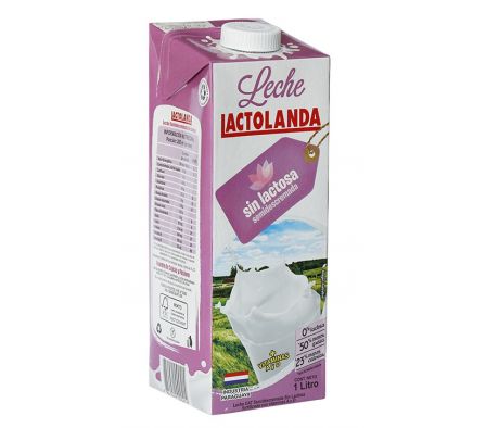 LECHE LACTOLANDA SEMIDESC. S/ LACTOSA UAT 1L
