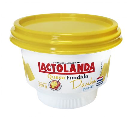 QUESO LACTOLANDA FUNDIDO DANBO POTE 200GR.