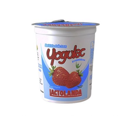 BEBIDA LACTEA YOGULAC FRUTILLA POTE DE 350GR.
