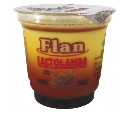 FLAN LACTOLANDA POTE DE 140GR.