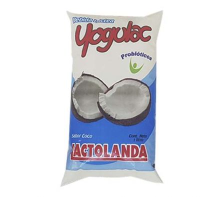 BEBIDA LACTEA YOGULAC COCO EN SACHET DE 1L.