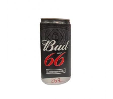 CERVEZA BUDWEISER 66 LATA 269 X UN