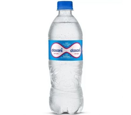 AGUA MINERAL DASANI C/GAS 500 ML.