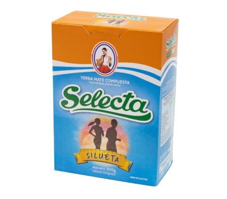  YERBA MATE SELECTA  SILUETA 50 GR 