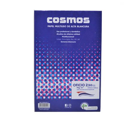 HOJAS BLANCAS COSMOS OFICIO 50 UNDS BLISTER
