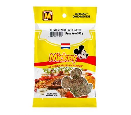 CONDIMENTO PARA CARNE MICKEY 100G