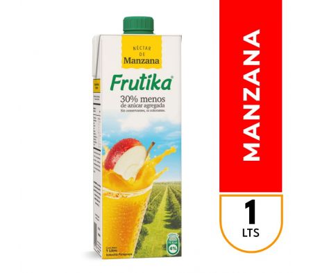 FRUTIKA JUGO MANZANA 1 LT 