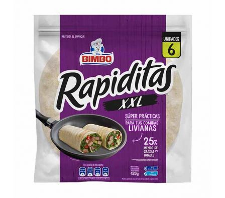 RAPIDITAS BIMBO XXL 420 GR. 