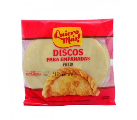 DISCO P/EMPANADA QUIERO MAS P/FREIR MEDIANO 