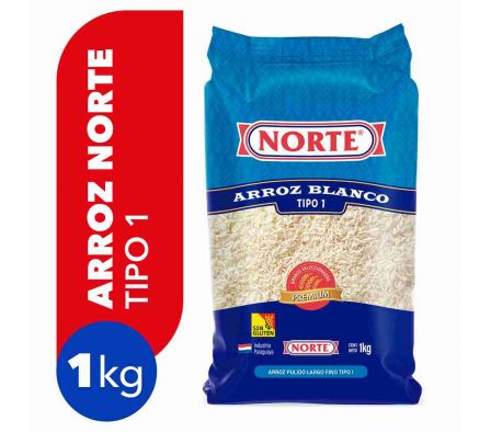 ARROZ NORTE TIPO I 1KG