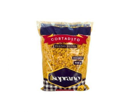 FIDEO SOPRANO CORTADITO LISO 400 GR