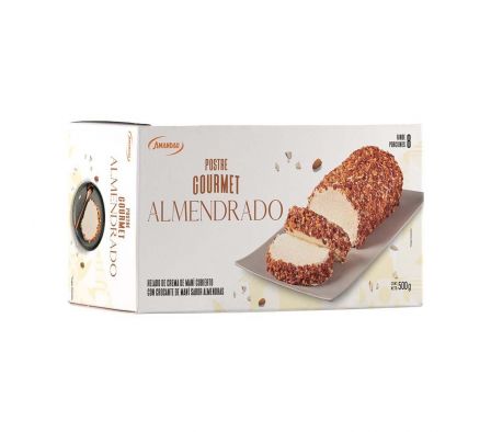 HELADO AMANDAU POSTRE ALMENDRADO 500GR