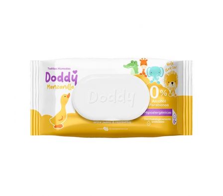 TOALLITAS HUMEDAS DODDY C/ MANZANILLA