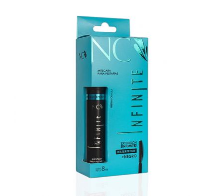 MASCARA P/PESTAÑAS NEWCOLOR WATERPROOF INFI 8G