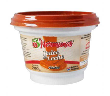 3 HERMANAS DULCE D/LECHE ENVASE PLASTCO 200GR