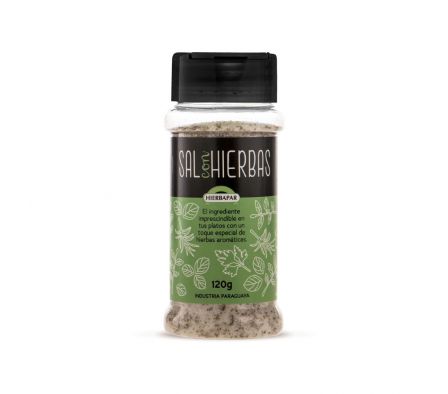 ESPECIERO HIERBAPAR SAL C/HIERBAS 120 G.