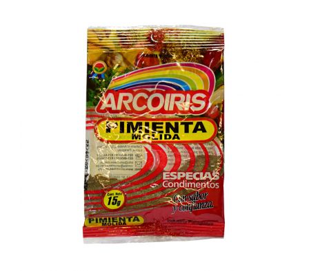 ARCO IRIS PIMIENTA MOLIDA 15 GR *20