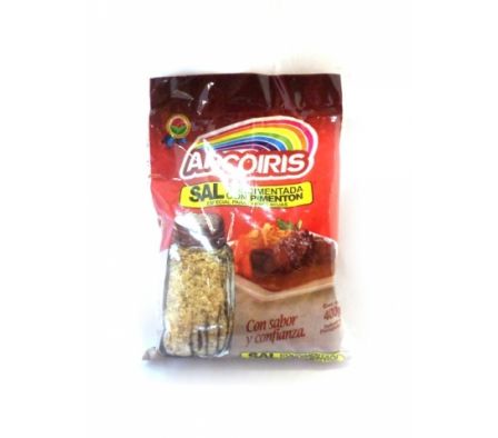 ARCO IRIS SAL CONDIMENTADO C/PIMETON 400 GR.