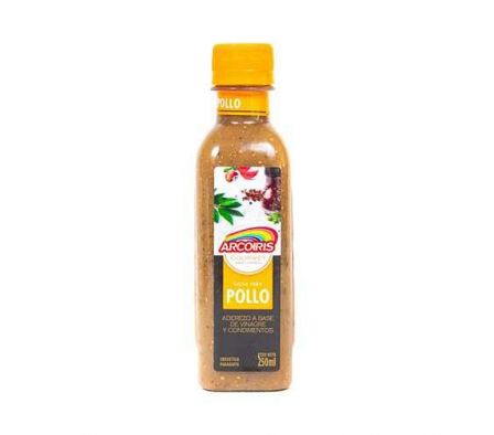 ARCO IRIS SALSA PARA POLLO 250ML.