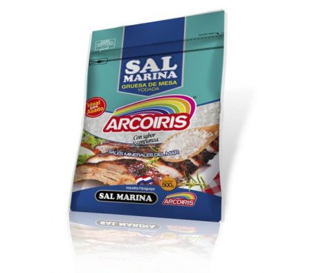 SAL MARINA ARCO IRIS  GRUESA 500GR