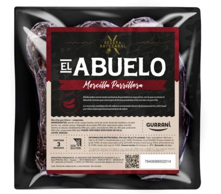 MORCILLA  EL ABUELO PARRILLERA X UNI