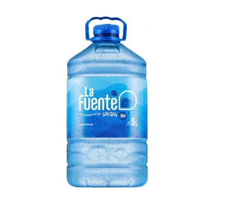 AGUA LA FUENTE SIN GAS 5LITROS
