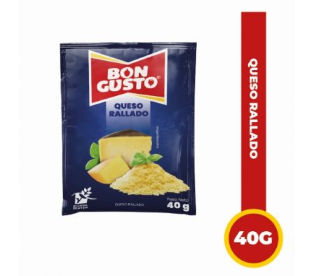 QUESO BON GUSTO RALLADO 40GR