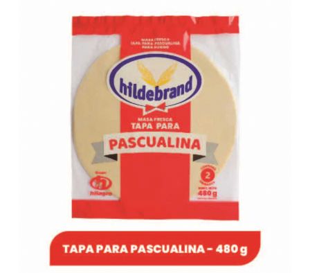 TAPA PARA PASCUALINA HILDEBRAND 480GR