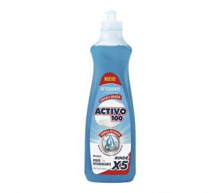 DETERGENTE ACTIVO 100 ARRANCA GRASA NEUTRO 500 ML