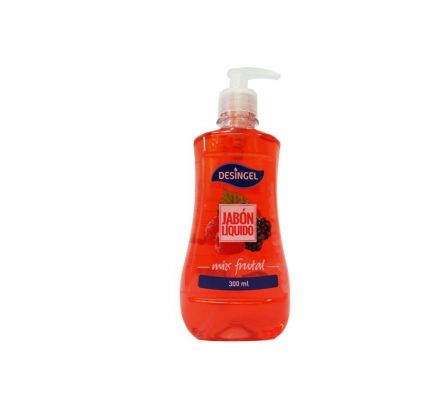 JABON LIQUIDO DESINGEL MIX FRUTAL 300ML
