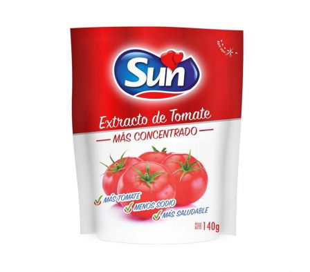 EXTRACTO DE TOMATE SUN 140GR.